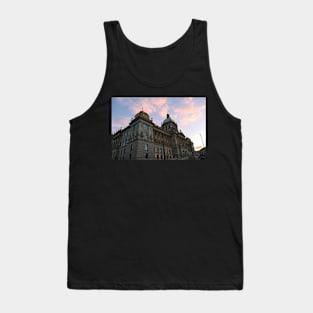 Buildings in the sunset Tank Top